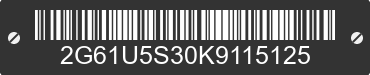 2019 CADILLAC XTS 2G61U5S30K9115125 VIN decoded