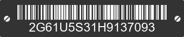 2017 CADILLAC XTS 2G61U5S31H9137093 VIN decoded