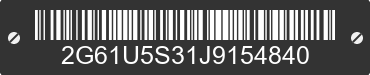 2018 CADILLAC XTS 2G61U5S31J9154840 VIN decoded