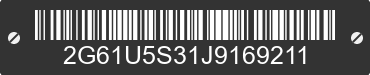 2018 CADILLAC XTS 2G61U5S31J9169211 VIN decoded