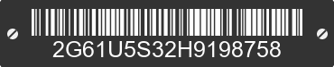 2017 CADILLAC XTS 2G61U5S32H9198758 VIN decoded