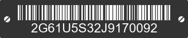 2018 CADILLAC XTS 2G61U5S32J9170092 VIN decoded