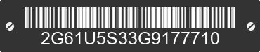 2016 CADILLAC XTS 2G61U5S33G9177710 VIN decoded