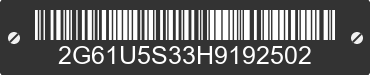 2017 CADILLAC XTS 2G61U5S33H9192502 VIN decoded