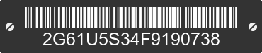 2015 CADILLAC XTS 2G61U5S34F9190738 VIN decoded