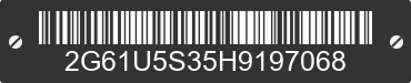 2017 CADILLAC XTS 2G61U5S35H9197068 VIN decoded