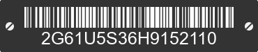 2017 CADILLAC XTS 2G61U5S36H9152110 VIN decoded