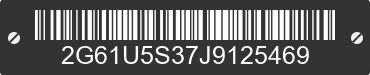 2018 CADILLAC XTS 2G61U5S37J9125469 VIN decoded