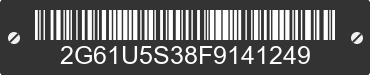 2015 CADILLAC XTS 2G61U5S38F9141249 VIN decoded