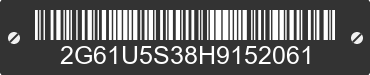 2017 CADILLAC XTS 2G61U5S38H9152061 VIN decoded