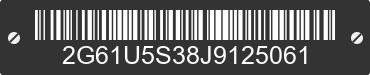 2018 CADILLAC XTS 2G61U5S38J9125061 VIN decoded