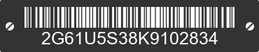2019 CADILLAC XTS 2G61U5S38K9102834 VIN decoded