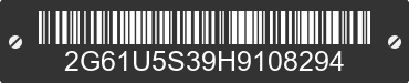 2017 CADILLAC XTS 2G61U5S39H9108294 VIN decoded