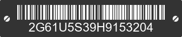 2017 CADILLAC XTS 2G61U5S39H9153204 VIN decoded