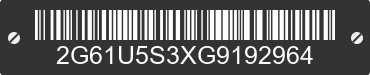2016 CADILLAC XTS 2G61U5S3XG9192964 VIN decoded