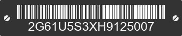2017 CADILLAC XTS 2G61U5S3XH9125007 VIN decoded