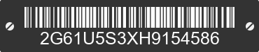 2017 CADILLAC XTS 2G61U5S3XH9154586 VIN decoded