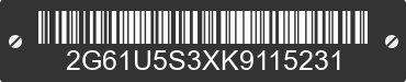 2019 CADILLAC XTS 2G61U5S3XK9115231 VIN decoded