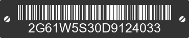 2013 CADILLAC XTS 2G61W5S30D9124033 VIN decoded