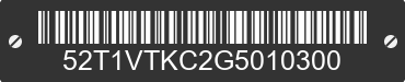 2016 CAM SUPERLINE Cam Superline 52T1VTKC2G5010300 VIN decoded