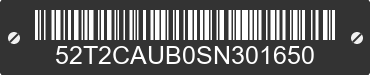 2025 CAM SUPERLINE Cam Superline 52T2CAUB0SN301650 VIN decoded