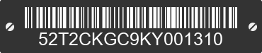 2019 CAM SUPERLINE Cam Superline 52T2CKGC9KY001310 VIN decoded