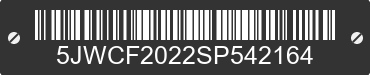 2025 CAM SUPERLINE Cam Superline 5JWCF2022SP542164 VIN decoded