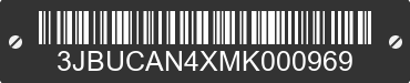2021 CAN-AM Defender/Traxter 3JBUCAN4XMK000969 VIN decoded
