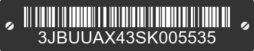 2025 CAN-AM Defender/Traxter 3JBUUAX43SK005535 VIN decoded