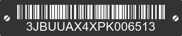 2023 CAN-AM Defender/Traxter 3JBUUAX4XPK006513 VIN decoded