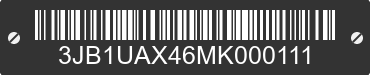 2021 CAN-AM Maverick Trail/Maverick Sport 3JB1UAX46MK000111 VIN decoded