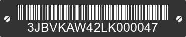 2020 CAN-AM Maverick X3 3JBVKAW42LK000047 VIN decoded