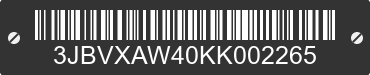 2019 CAN-AM Maverick X3 3JBVXAW40KK002265 VIN decoded