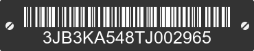 2026 CAN-AM Outlander 3JB3KA548TJ002965 VIN decoded