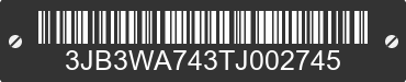 2026 CAN-AM Outlander 3JB3WA743TJ002745 VIN decoded