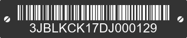 2013 CAN-AM Outlander 3JBLKCK17DJ000129 VIN decoded