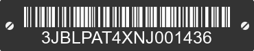 2022 CAN-AM Outlander 3JBLPAT4XNJ001436 VIN decoded