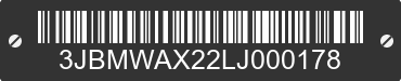2020 CAN-AM Renegade 3JBMWAX22LJ000178 VIN decoded
