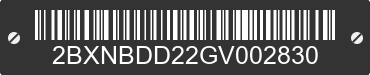 2016 CAN-AM Spyder 2BXNBDD22GV002830 VIN decoded