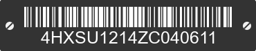 0 CARSON TRAILER Carson Trailer 4HXSU1214ZC040611 VIN decoded
