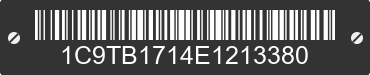2014 CASITA ENTERPRISES, INC. Casita Enterprises, Inc. 1C9TB1714E1213380 VIN decoded