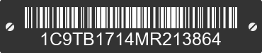 2021 CASITA ENTERPRISES, INC. Casita Enterprises, Inc. 1C9TB1714MR213864 VIN decoded