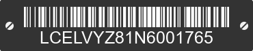 2022 CFMOTO CFORCE LCELVYZ81N6001765 VIN decoded