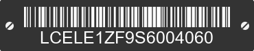 2025 CFMOTO UFORCE LCELE1ZF9S6004060 VIN decoded