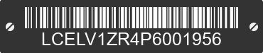 2023 CFMOTO ZFORCE LCELV1ZR4P6001956 VIN decoded
