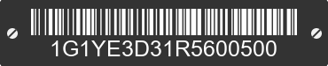 2024 CHEVROLET Corvette 1G1YE3D31R5600500 VIN decoded