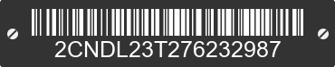 2007 CHEVROLET Equinox 2CNDL23T276232987 VIN decoded