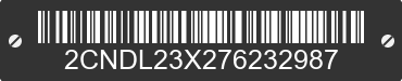 2007 CHEVROLET Equinox 2CNDL23X276232987 VIN decoded