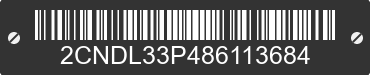 2008 CHEVROLET Equinox 2CNDL33P486113684 VIN decoded