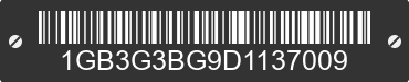 2013 CHEVROLET Express 1GB3G3BG9D1137009 VIN decoded
